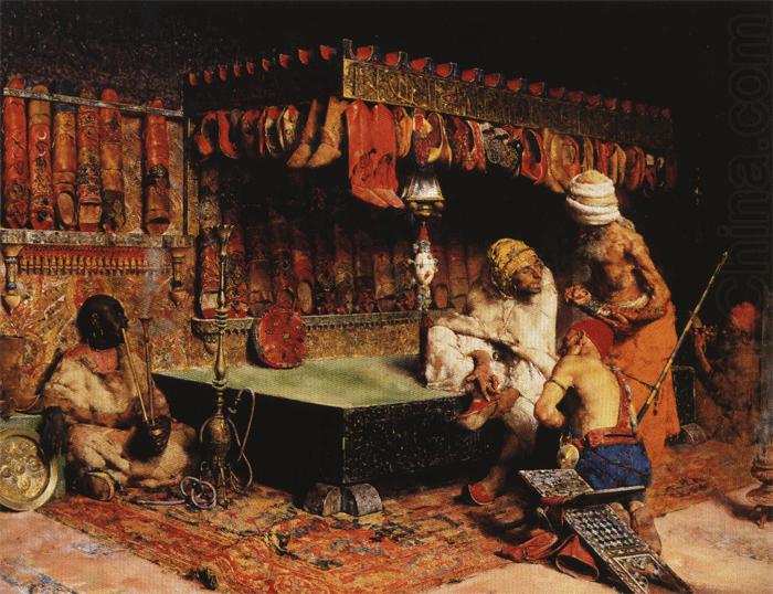 The Slipper Merchant, Jose Villegas y Cordero